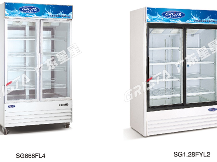 雙門立式展示柜